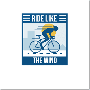 Ride like the wind Posters and Art